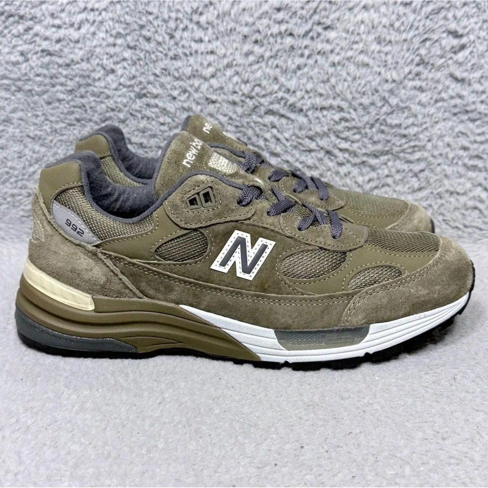 New Balance Teddy Santis x 992 Mens Size 7.5 Sneaker Shoes Dark Camo Made in USA